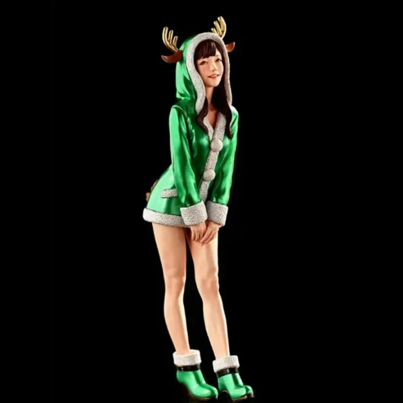 1/12 Holiday Woman, Resin Model Figure Kit, Unassembled and Unpainted