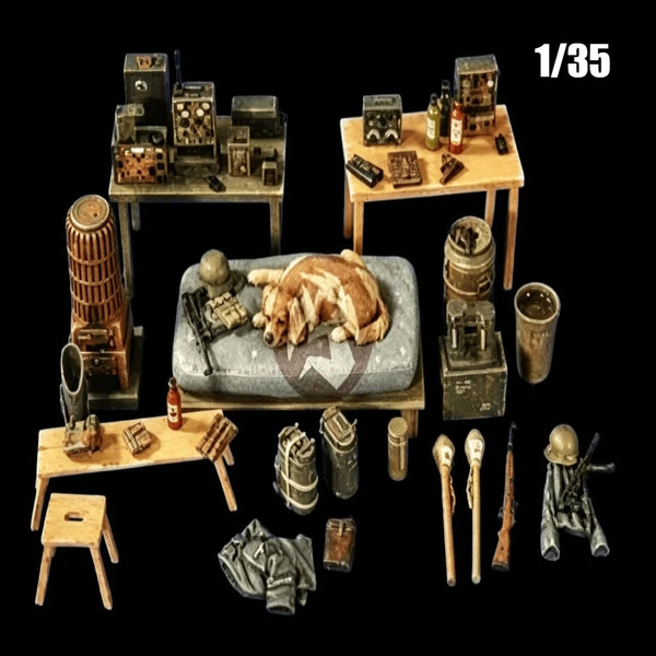 1/35 Modern Military, Resin Model Diorama Kit, Unassembled and Unpainted