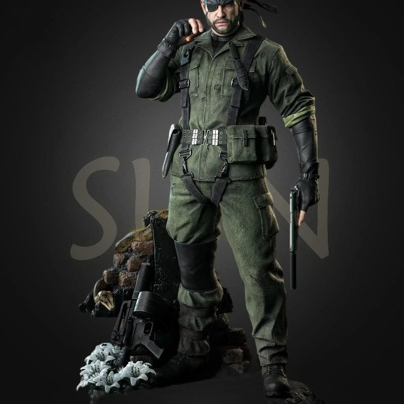 Modern Russian Sergeant with Rifle, Resin Model Figure Kit, Unassembled and Unpainted