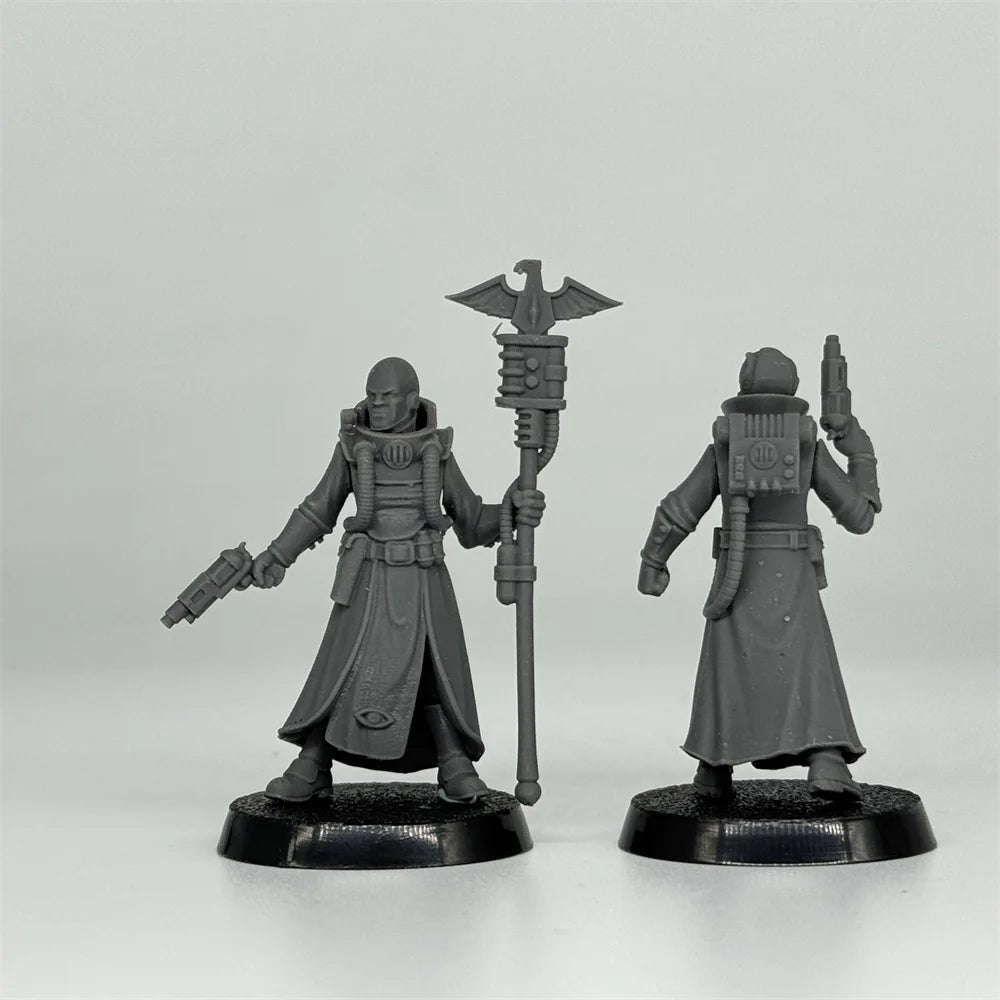 Dark Fantasy Cultists & Sorcerers, 10 Figures, Resin Model Figure Kit, Fantasy Theme, Unassembled and Unpainted