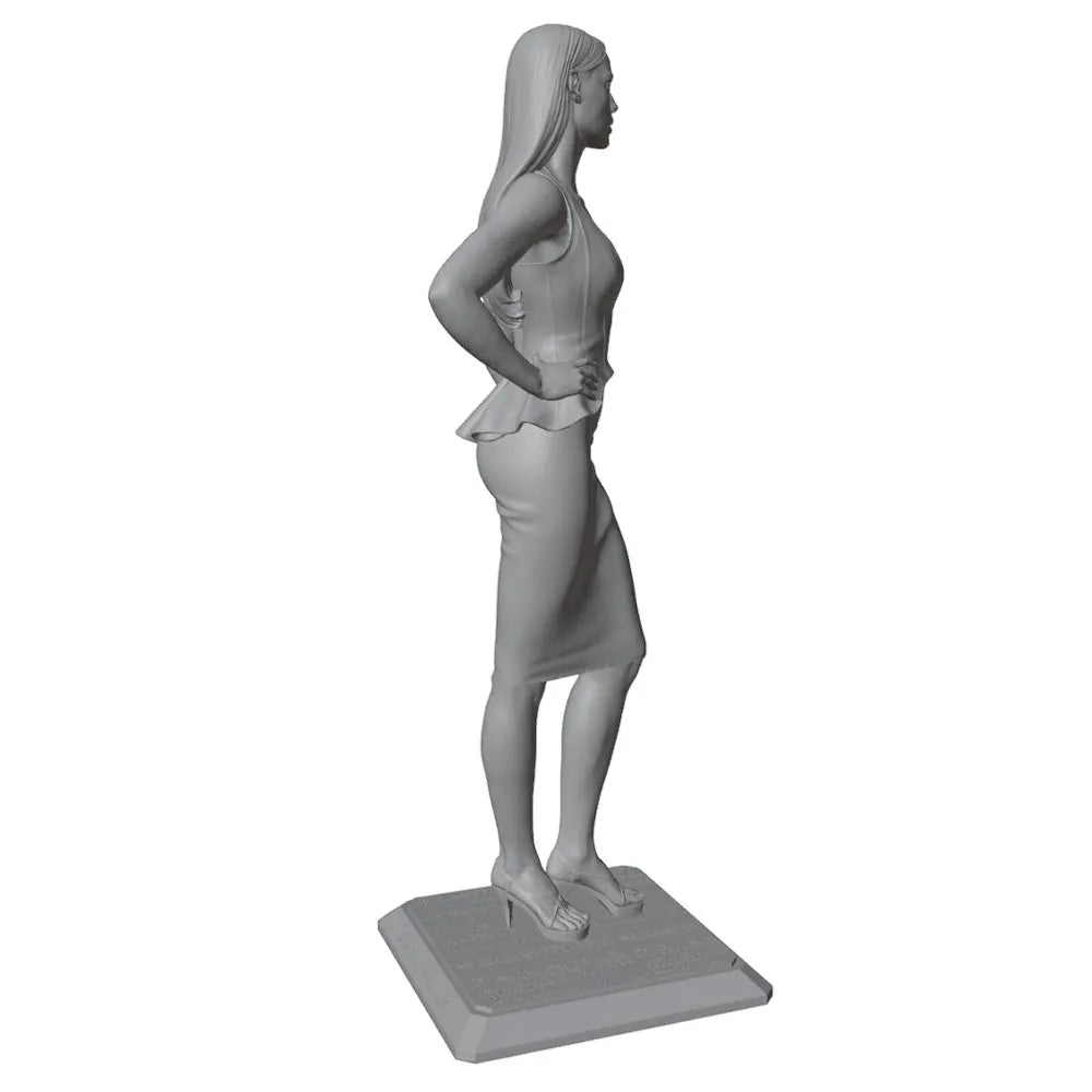 1/24 Modern Elegant Secretary, Resin Model Figure Kit, Historical Theme, Unassembled and Unpainted