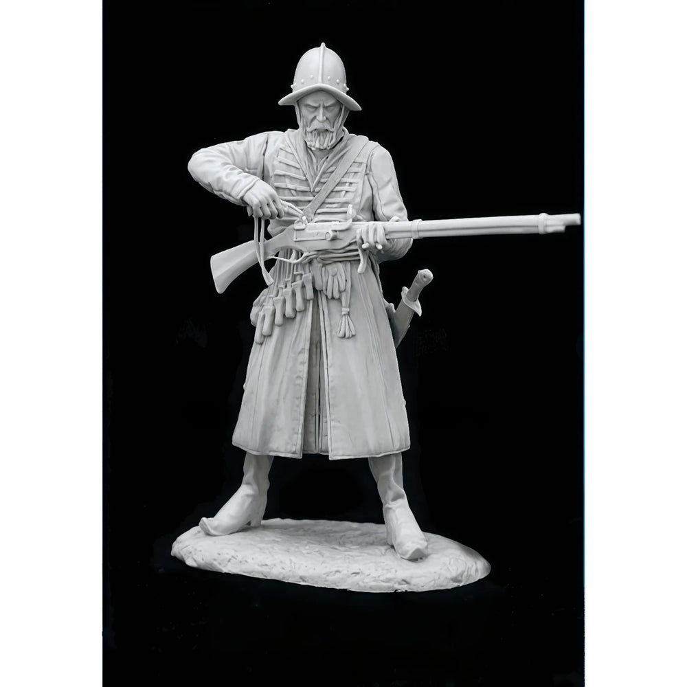 54mm WWI German Soldier, Resin Model Figure Kit, Unassembled and Unpainted