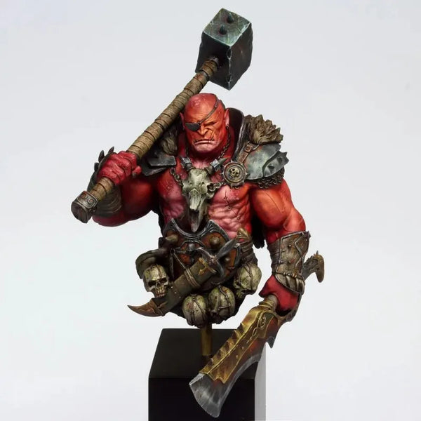 1/12 Razgor Warbringer, Resin Model Figure Kit, Fantasy Theme, Unassembled and Unpainted