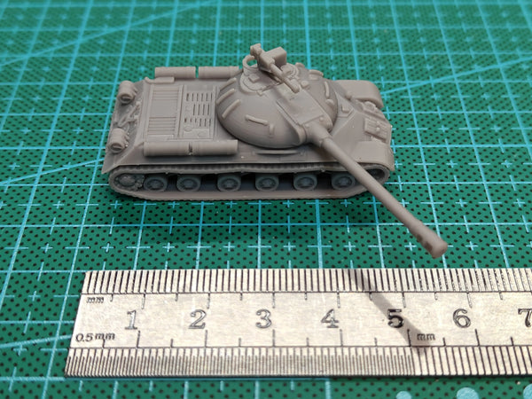 1/144 Cold War Soviet IS-3 Heavy Tank, Resin Model Vehicle Kit, Unassembled and Unpainted