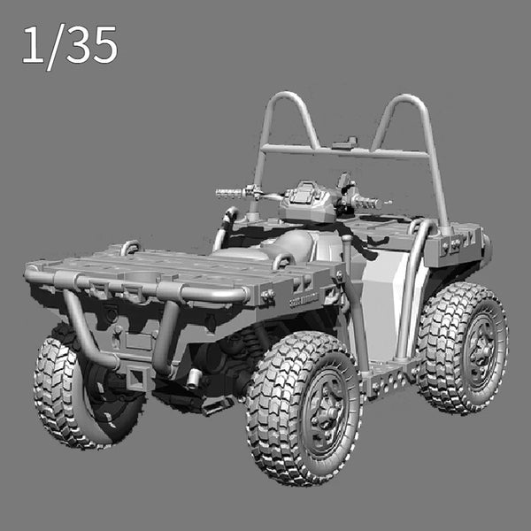 1/35 Modern Military ATV, Resin Model Vehicle Kit, Unassembled and Unpainted