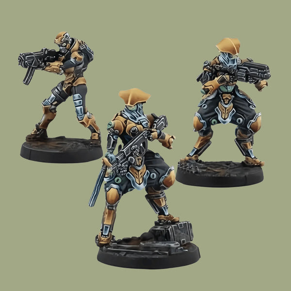 Exo-Suit Warrior, Resin Model Figure Kit, Sci-Fi Theme, Unassembled and Unpainted