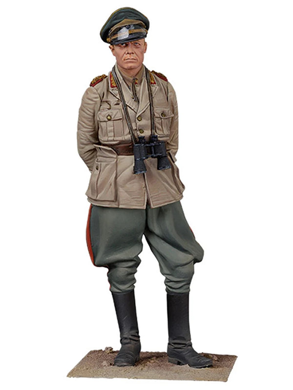1/18 WWI Officer, Resin Model Figure Kit, Unassembled and Unpainted