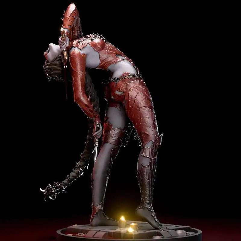 65mm Egyptian Ghost Mother, Resin Model Figure Kit, Fantasy Theme, Unassembled and Unpainted