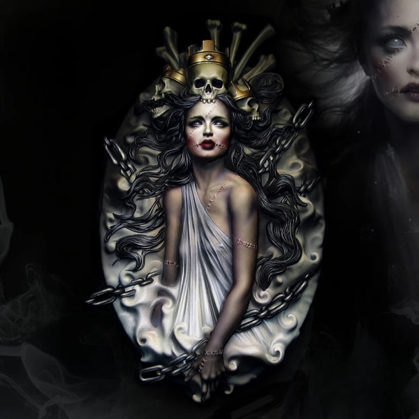 1/10 Medusa, Resin Model Bust Kit, Fantasy Theme, Unassembled and Unpainted