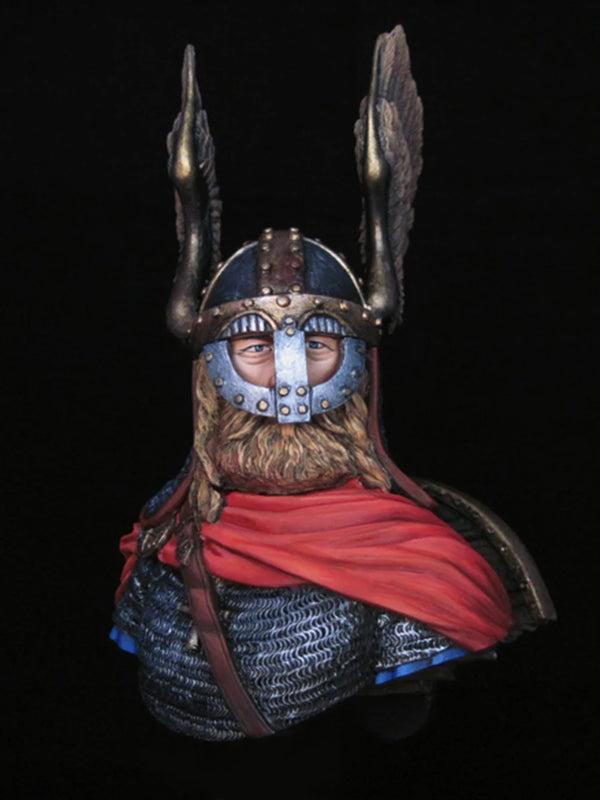 1/10 Winged Warrior, Resin Model Bust Kit, Fantasy Theme, Unassembled and Unpainted