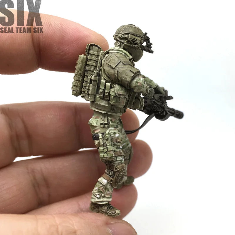 1/35 Modern Navy SEAL, 4 Figures, Resin Model Figure Kit, Unassembled and Unpainted