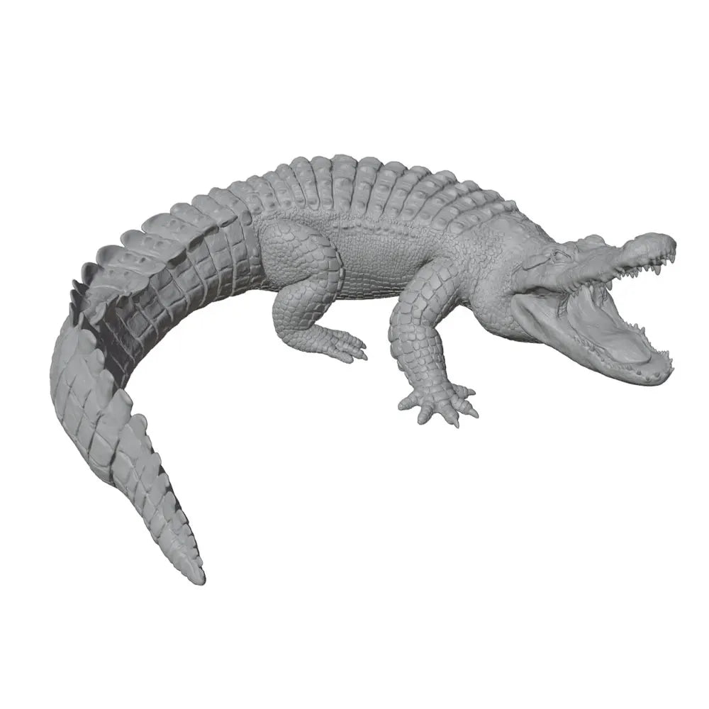 Crocodile, Resin Model Creature Kit, Wildlife Theme, Unassembled and Unpainted