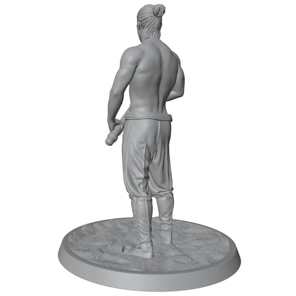 75mm Pirate Sailor Warrior, Resin Model Figure Kit, Fantasy Theme, Unassembled and Unpainted