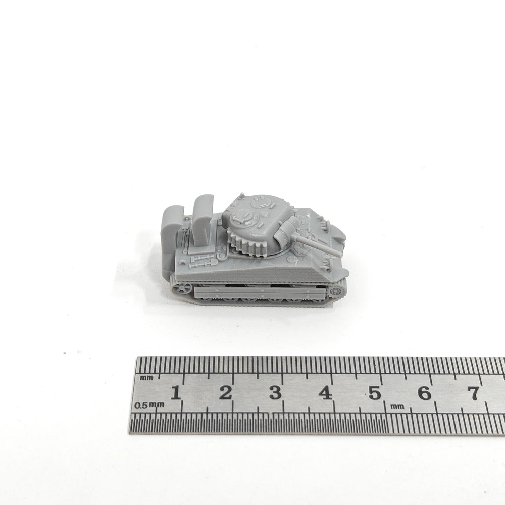 1/144 WWII M4 Sherman, Resin Model Vehicle Kit, Unassembled and Unpainted