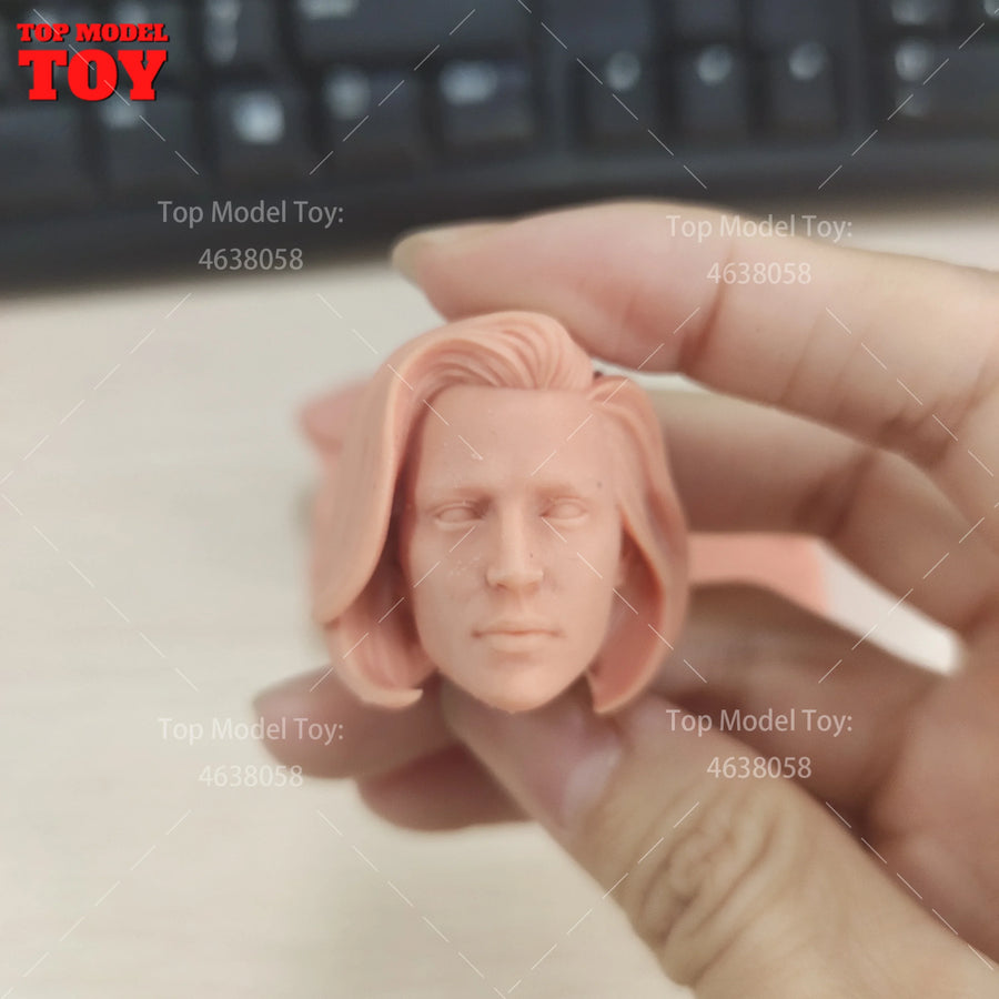 1/6 Scale Generic Portrait Head Sculpts Mixed Male & Female 6-Pack Resin Bust Kit - resin model view 2