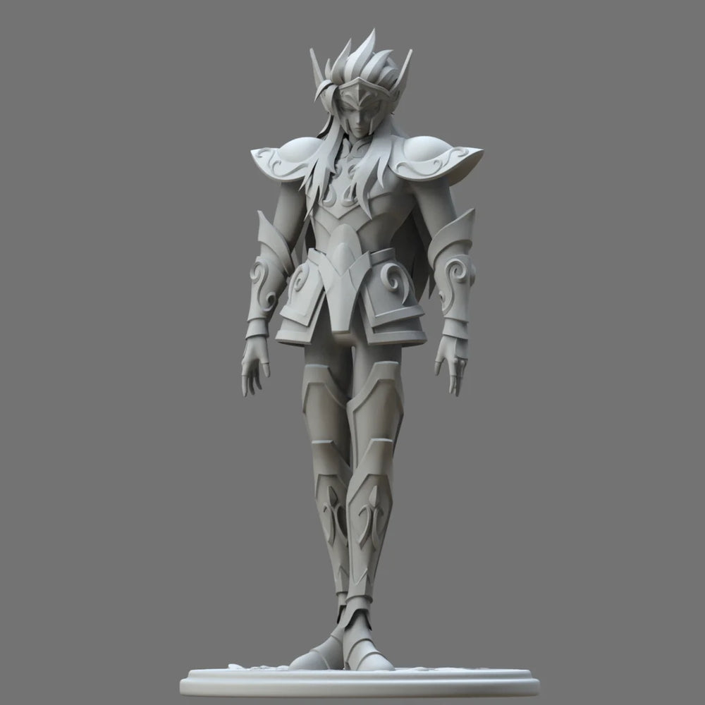 90mm Zodiac Armored Warriors, 12 Figures, Resin Model Figure Kit, Fantasy Theme, Unassembled and Unpainted