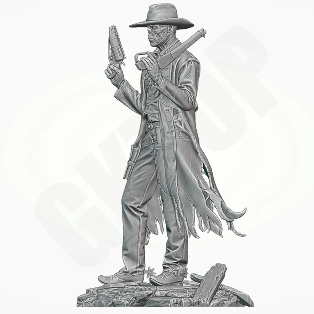 1/24 Dark Fantasy Ghoul, Resin Model Figure Kit, Fantasy Theme, Unassembled and Unpainted