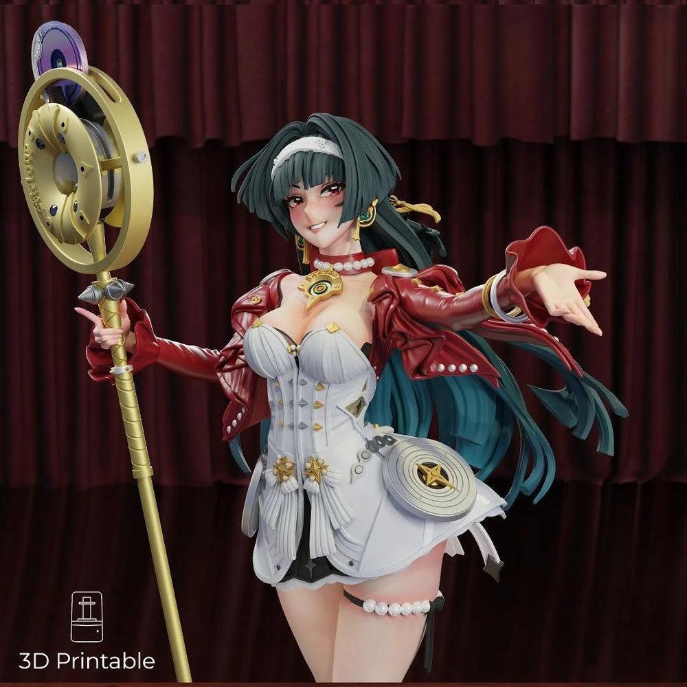 Star Singer, Resin Model Figure Kit, Anime Theme, Unassembled and Unpainted