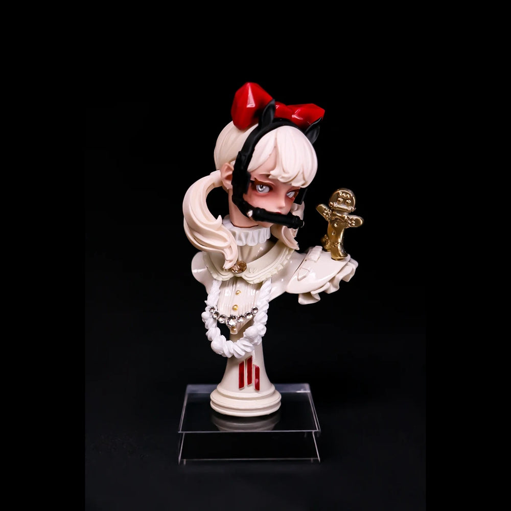 100mm Female Character Busts, 2 Figures, Resin Model Bust Kit, Fantasy Theme, Unassembled and Unpainted