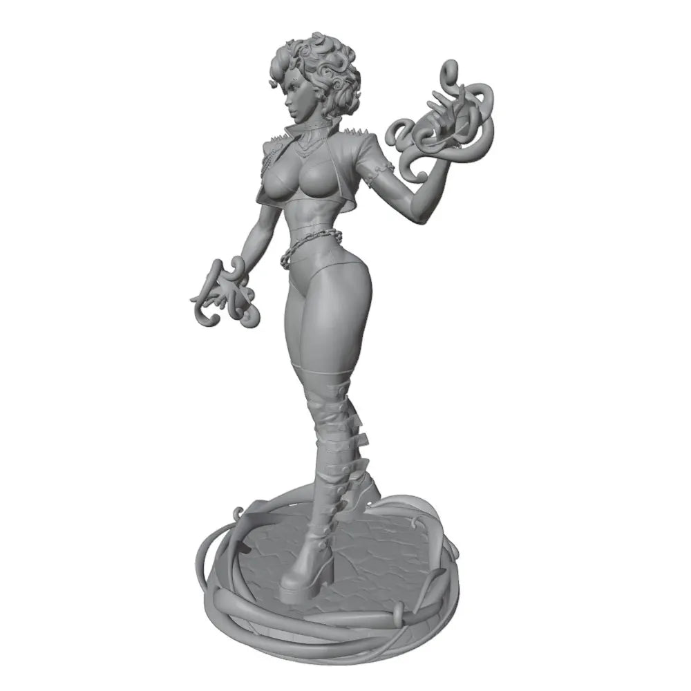 1/24 Magical Anime Character, Resin Model Figure Kit, Anime Theme, Unassembled and Unpainted
