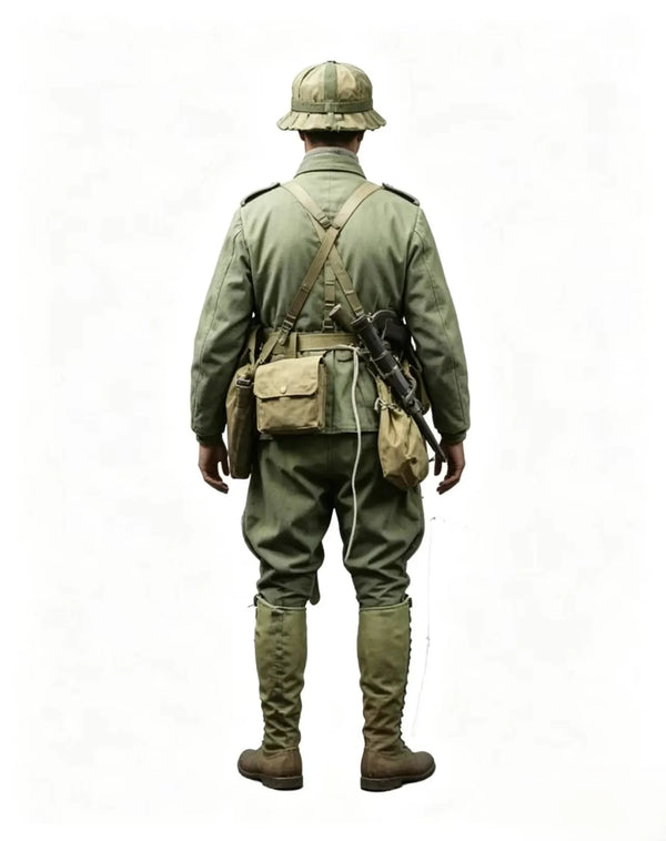 1/16 WWI Soldier in Combat Uniform, Resin Model Figure Kit, Unassembled and Unpainted