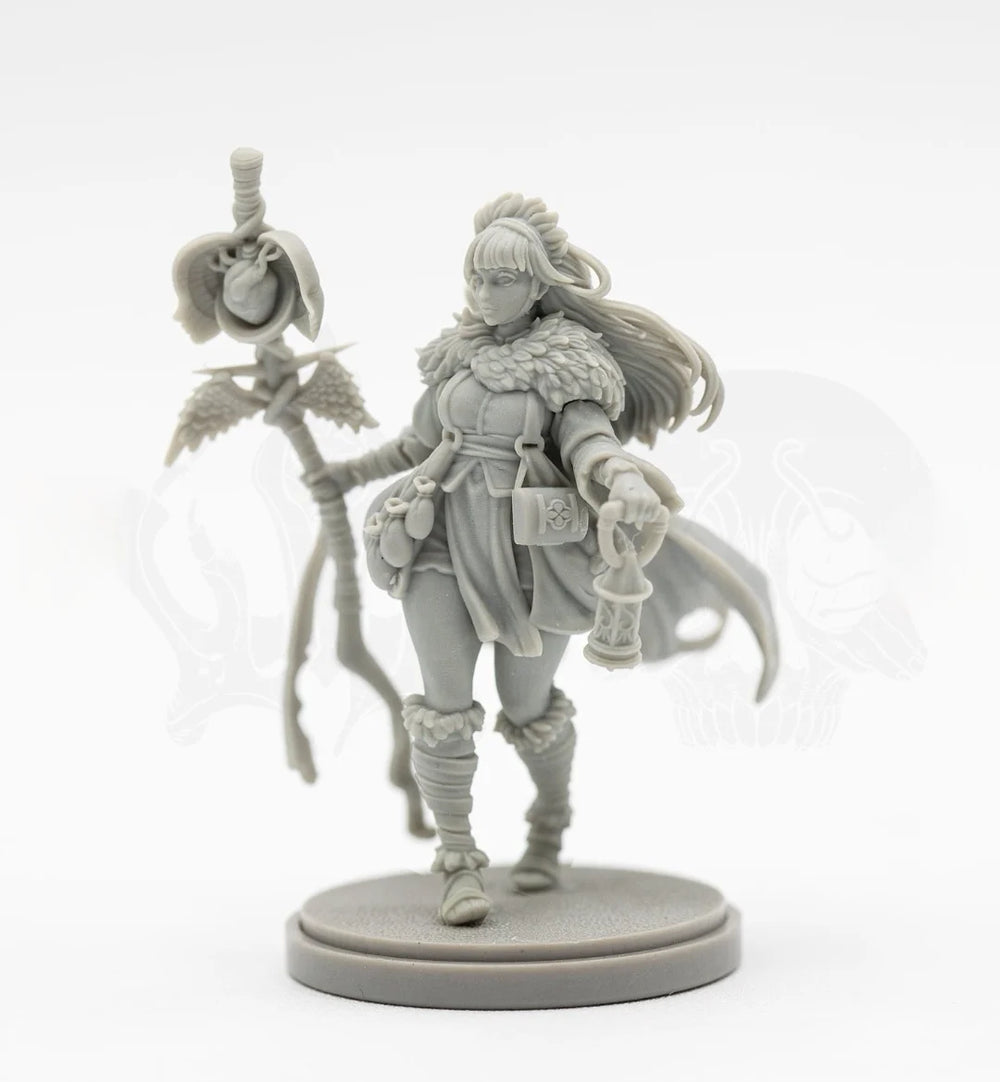 Mox the Healer, Resin Model Figure Kit, Fantasy Theme, Unassembled and Unpainted