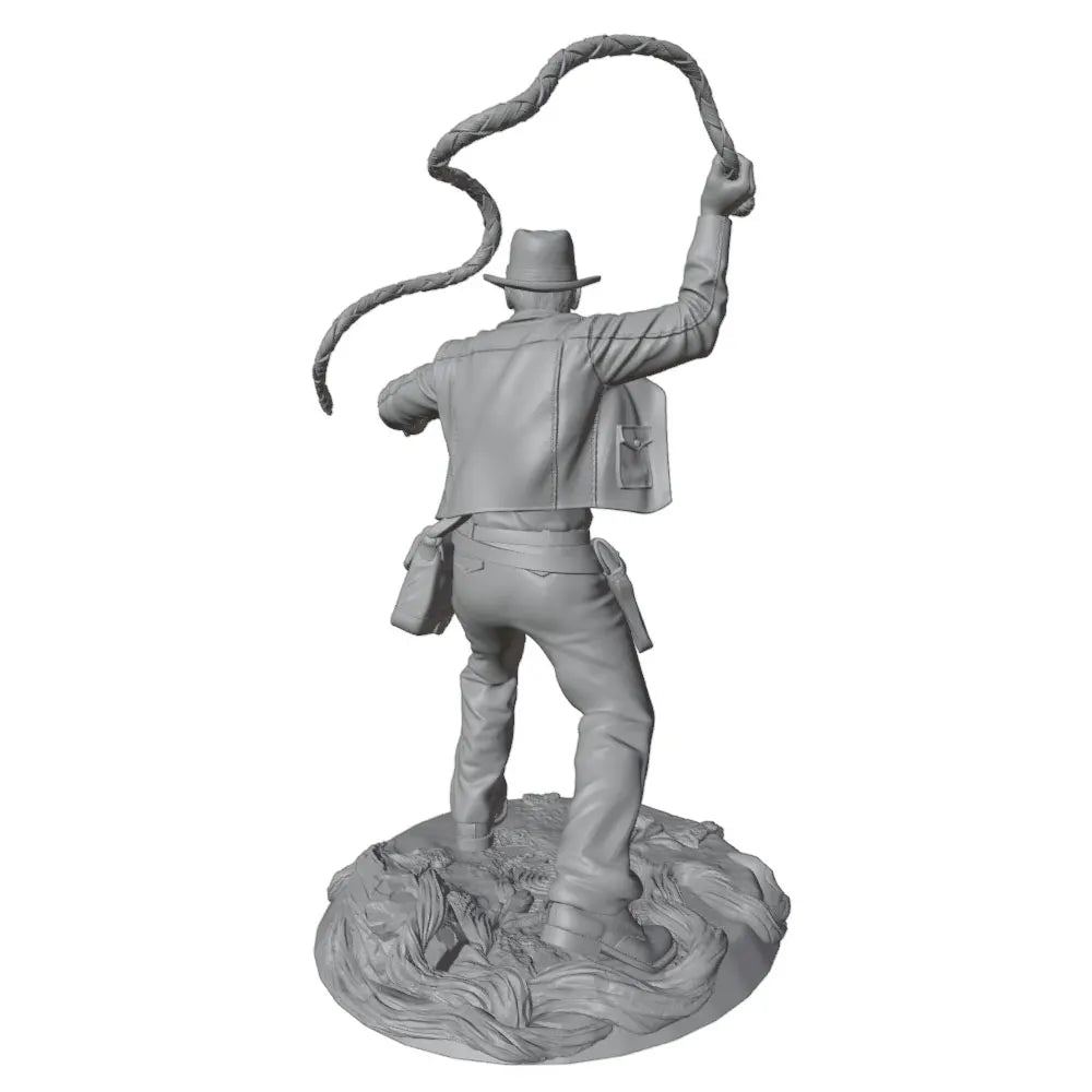 75mm American Civil War Western Cowboy, Resin Model Figure Kit, Unassembled and Unpainted