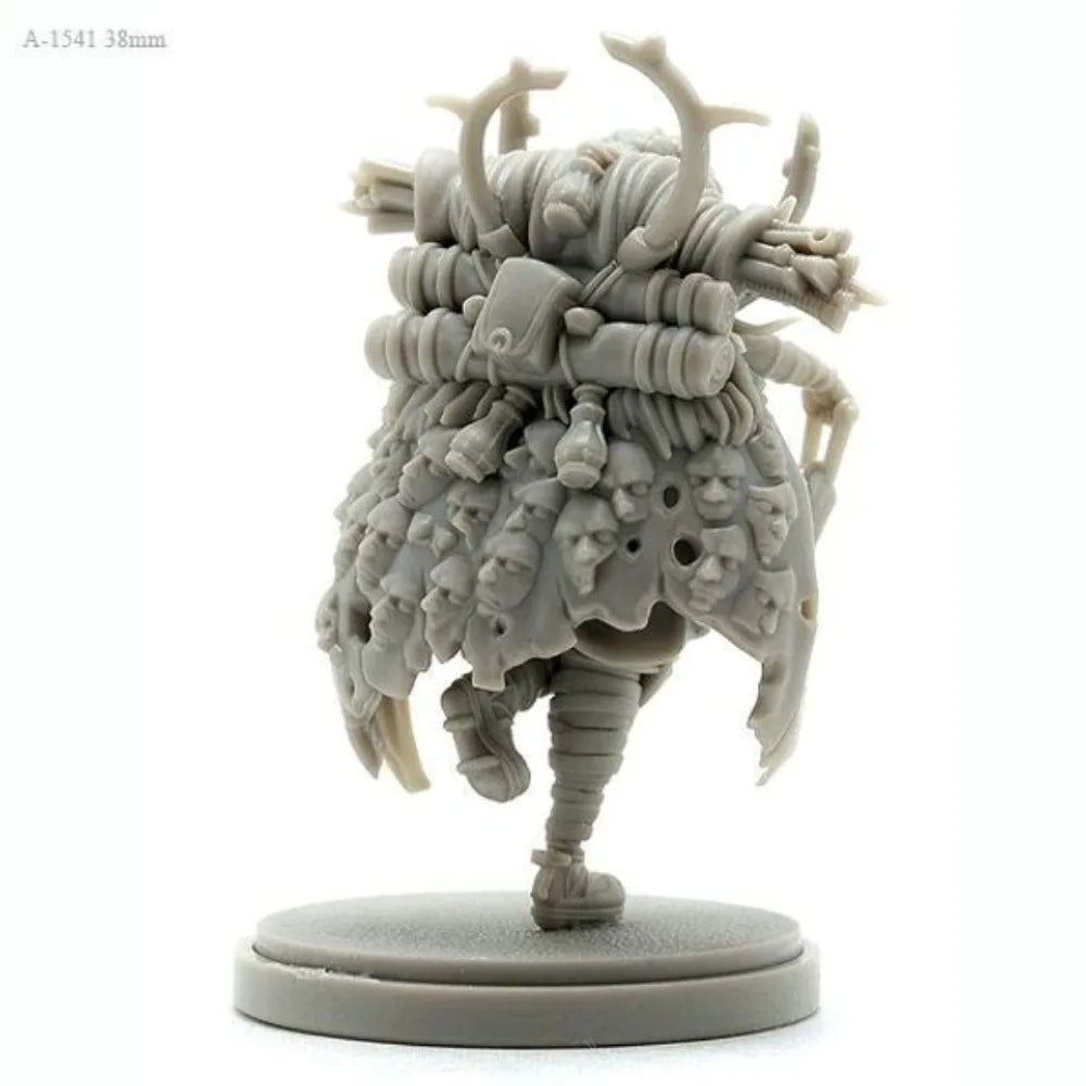 38mm Alchemist Mage, Resin Model Figure Kit, Fantasy Theme, Unassembled and Unpainted