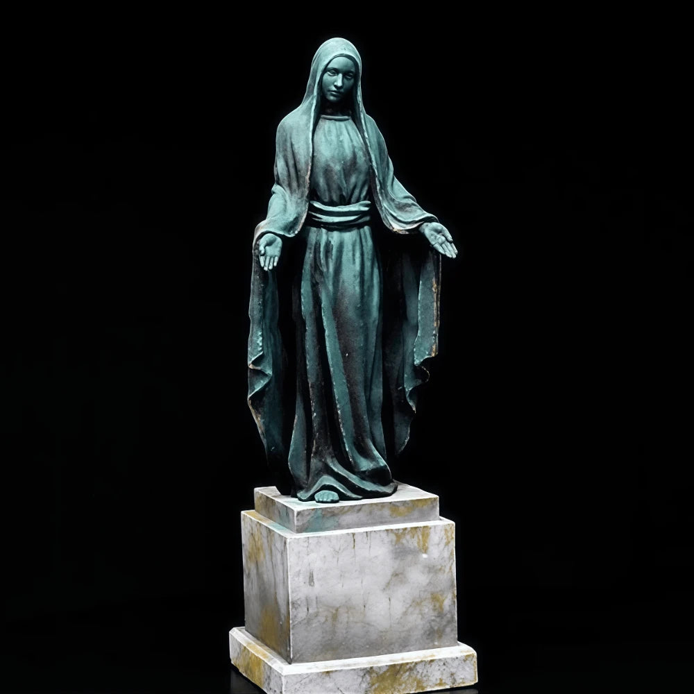 1/35 Ave Maria Statue, Resin Model Figure Kit, Mythology Theme, Unassembled and Unpainted