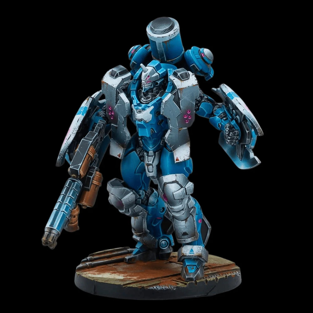 Mecha Warrior, Resin Model Figure Kit, Sci-Fi Theme, Unassembled and Unpainted