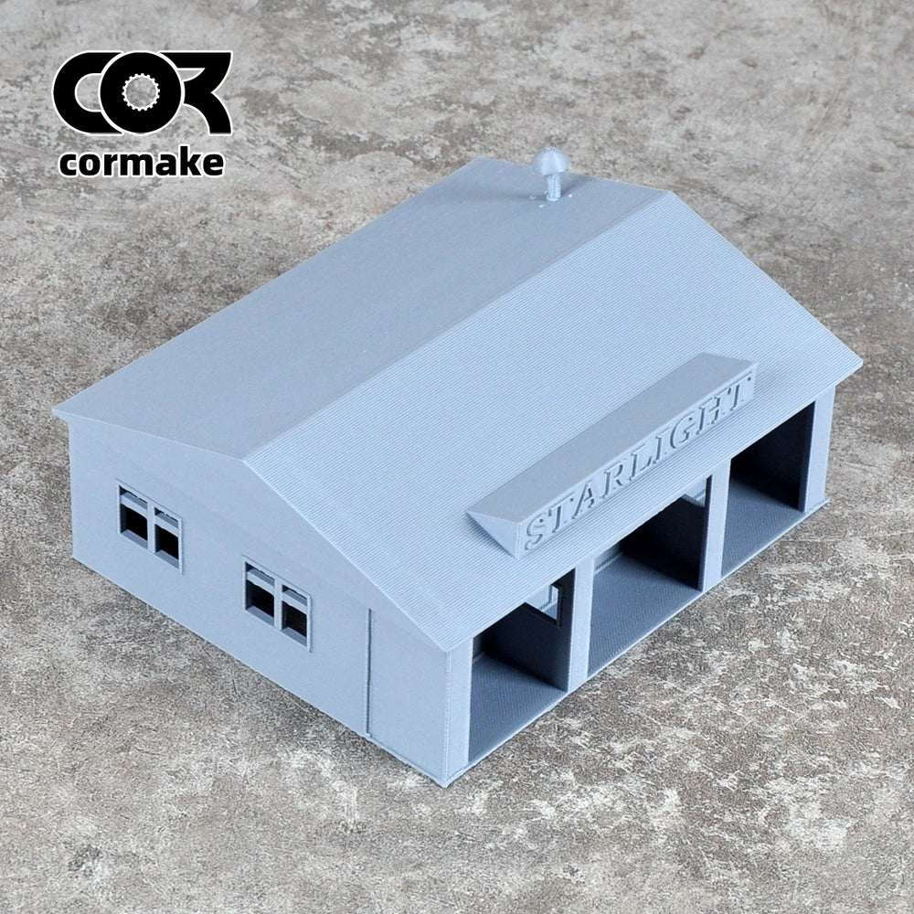 1/72 Architectural Buildings, Resin Model Diorama Kit, Historical Theme, Unassembled and Unpainted