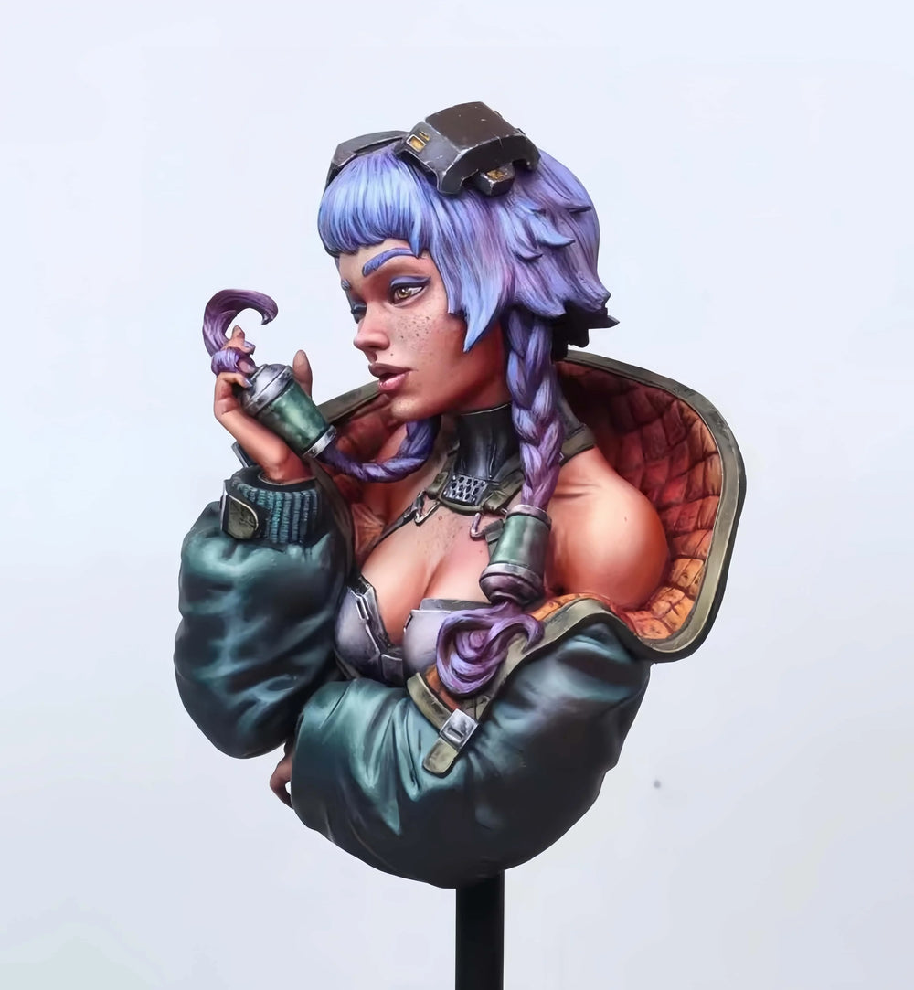 Cyberpunk Hip-Hop Girl — 1/10 Resin Bust