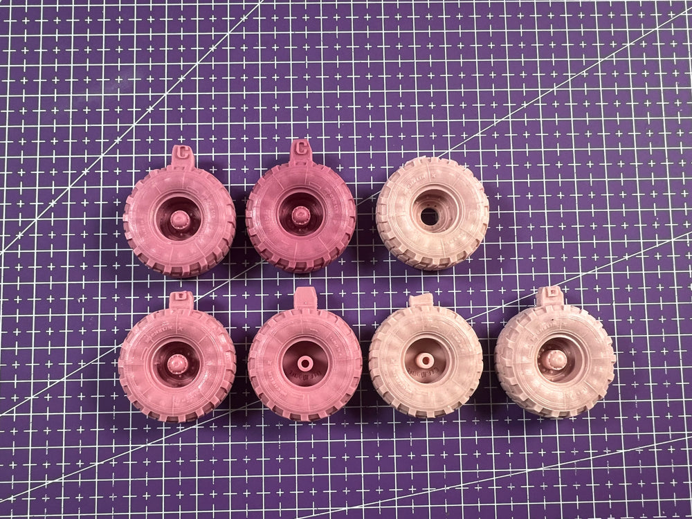 1/35 Modern M923/M925 Truck Tires, Resin Model Accessory Kit, Unpainted