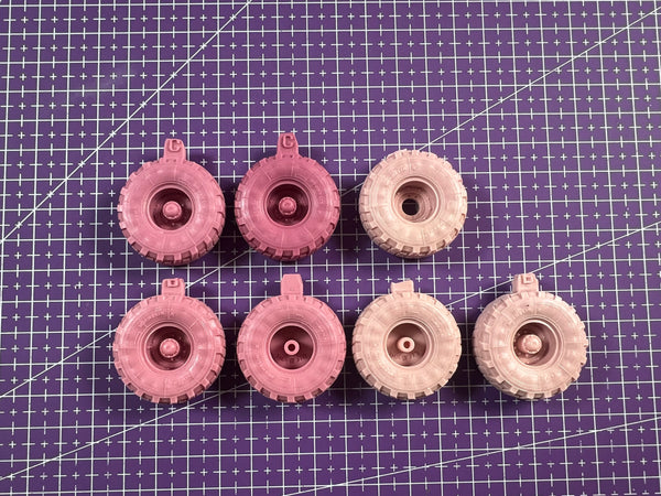 1/35 Modern M923/M925 Truck Tires, Resin Model Accessory Kit, Unpainted