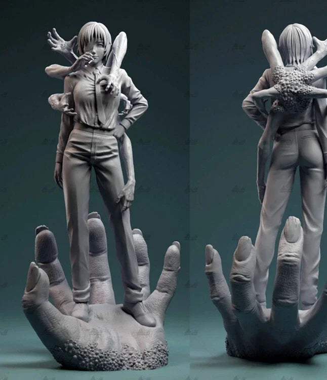 Dark Fantasy Ghost Demon, Resin Model Figure Kit, Fantasy Theme, Unassembled and Unpainted