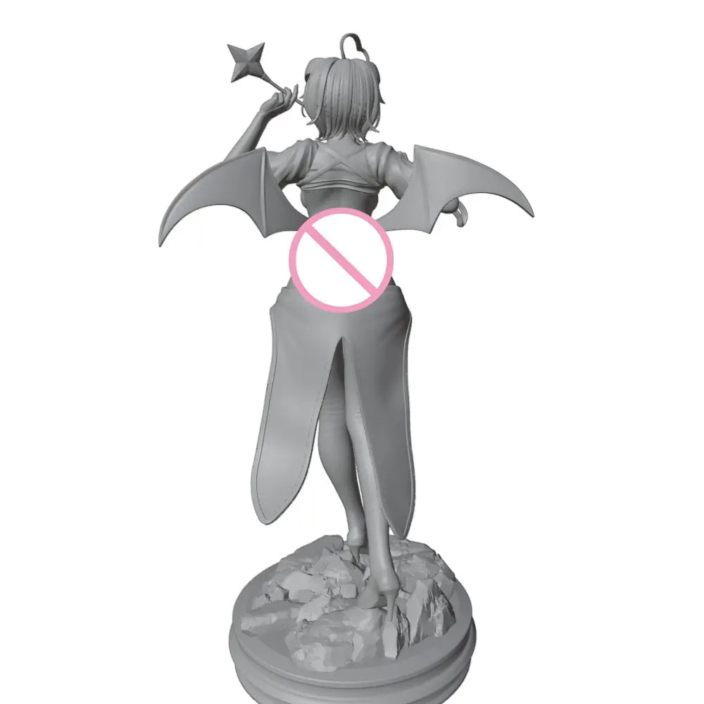 150mm Demon Girl, Resin Model Figure Kit, Anime Theme, Unassembled and Unpainted