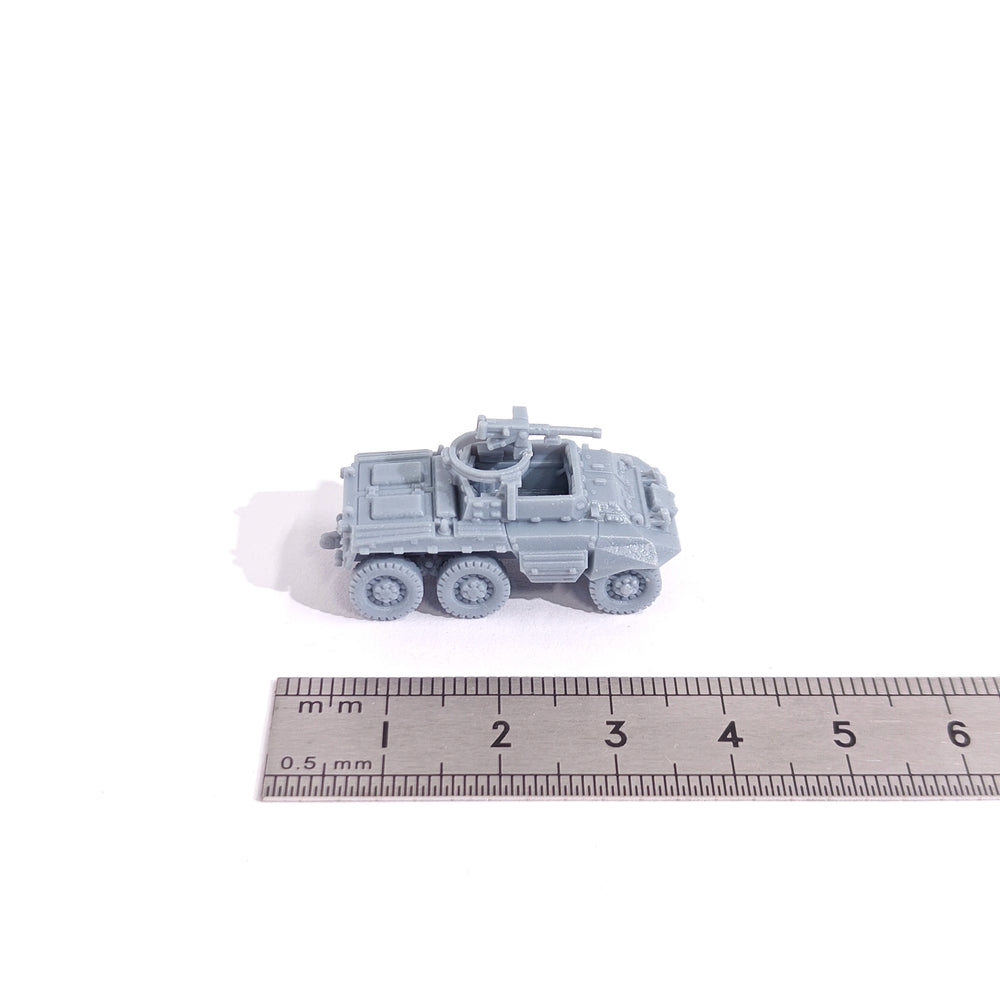 1/144 WWII M20 Armored Utility Car, Resin Model Vehicle Kit, Unassembled and Unpainted