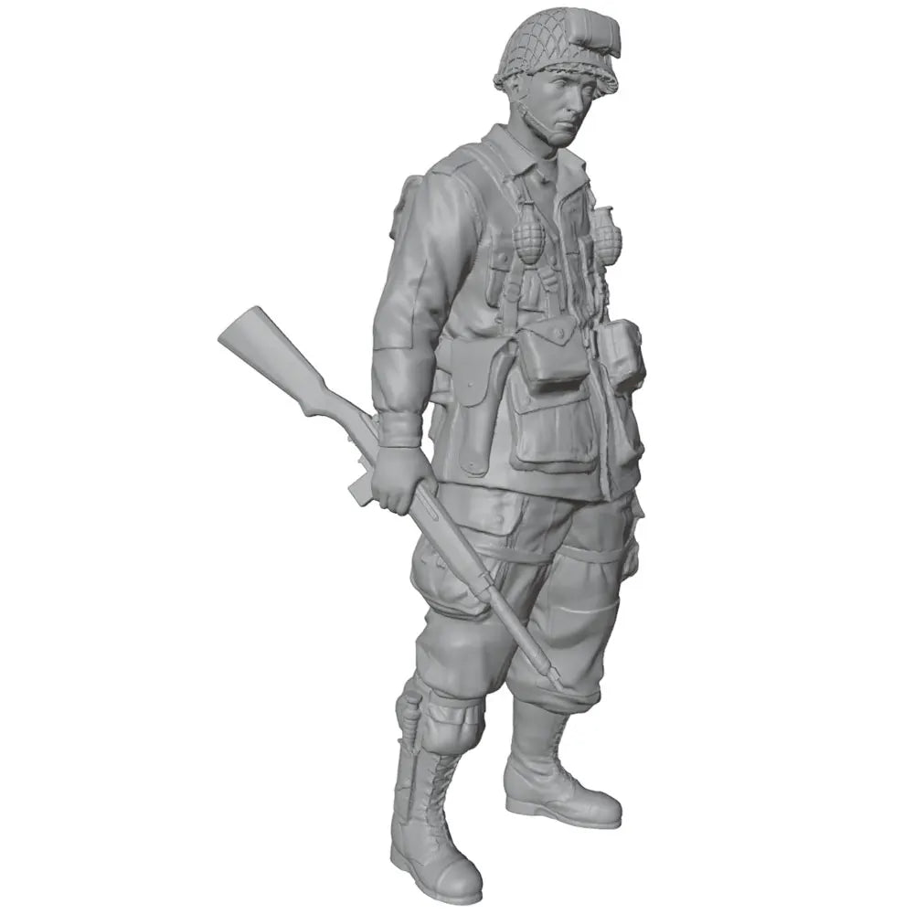 75mm WWI British Soldier, 5 Figures, Resin Model Figure Kit, Unassembled and Unpainted