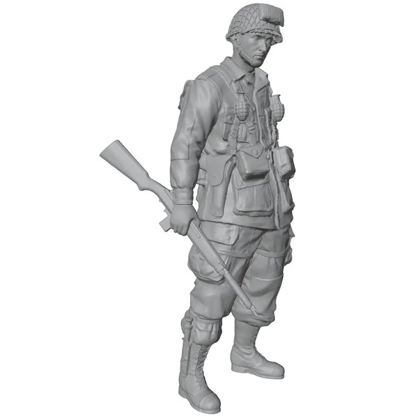 75mm WWI British Soldier, 5 Figures, Resin Model Figure Kit, Unassembled and Unpainted