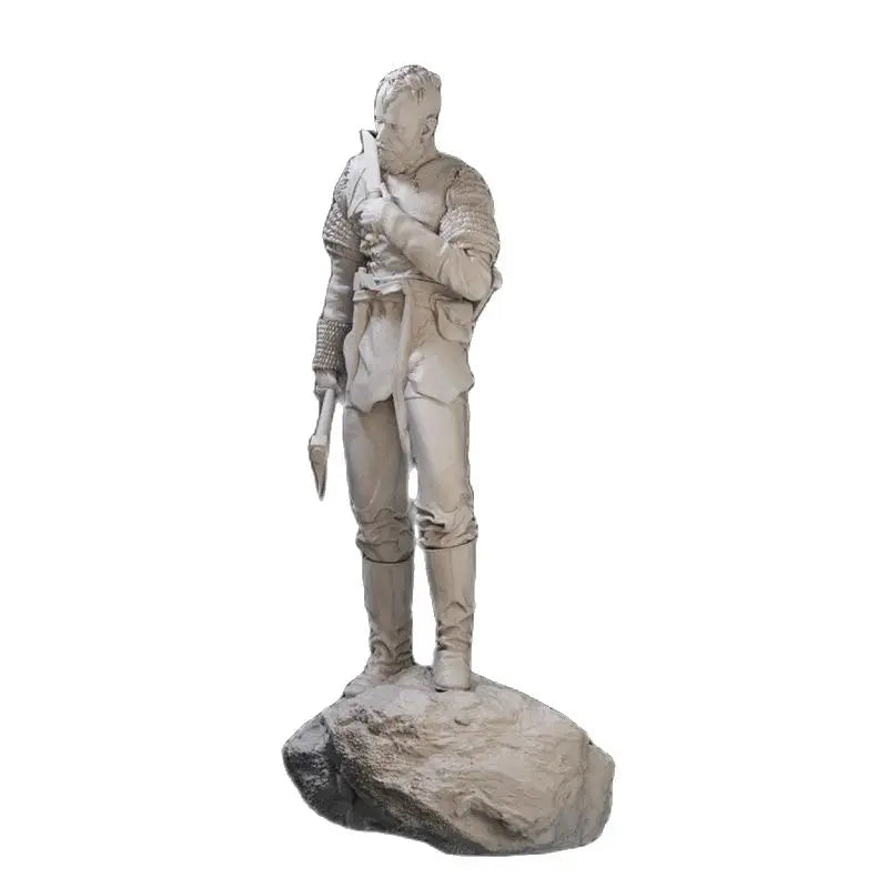 1/18 Medieval Viking Warriors, 3 Figures, Resin Model Figure Kit, Unassembled and Unpainted