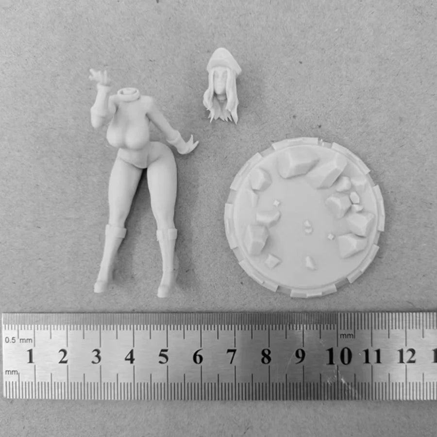 1/24 Pinup Fantasy Beauty, Resin Model Figure Kit, Unassembled and Unpainted