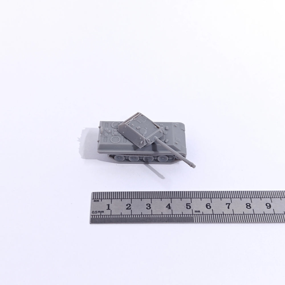 1/144 WWII German Ersatz M10 Panther, Resin Model Vehicle Kit, Unassembled and Unpainted