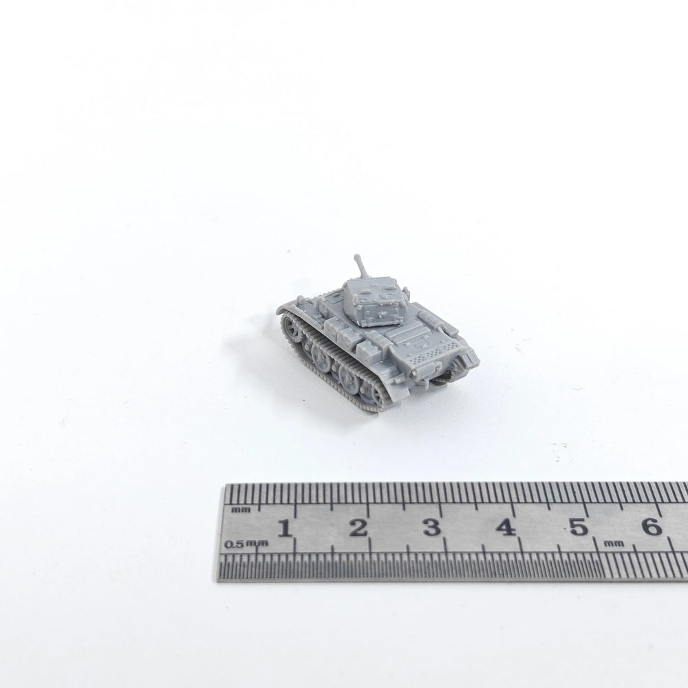 1/144 WWII German Panzer II Ausf. L Luchs, Resin Model Vehicle Kit, Unassembled and Unpainted