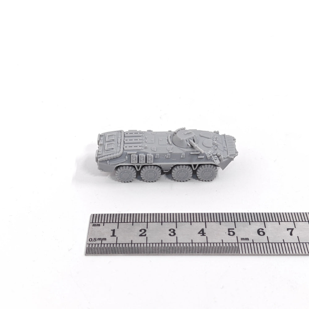 1/144 Cold War Soviet BTR-70 Armored Personnel Carrier, Resin Model Vehicle Kit, Unassembled and Unpainted