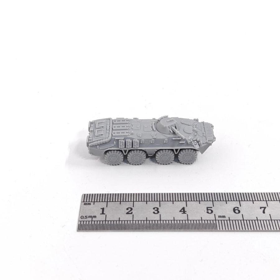 Modern Soviet BTR-70 APC 6mm Tabletop Gaming Miniature Resin Kit - resin model view 3