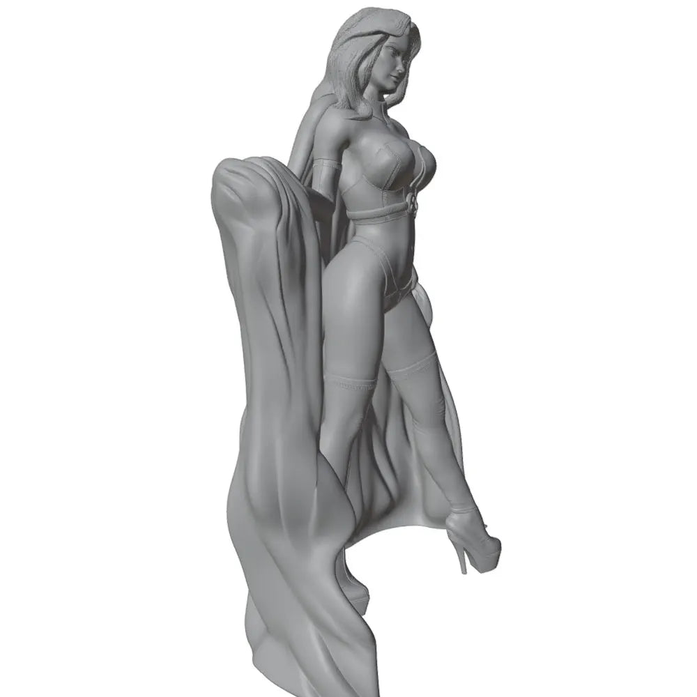 1/24 Pinup Fantasy Female, Resin Model Figure Kit, Unassembled and Unpainted