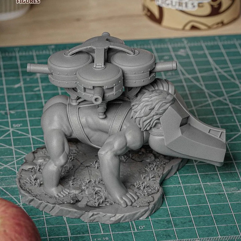 Mechanical Beast, Resin Model Creature Kit, Sci-Fi Theme, Unassembled and Unpainted