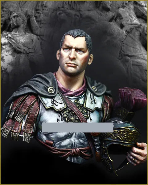 1/10 Warrior Male, Resin Model Bust Kit, Fantasy Theme, Unassembled and Unpainted