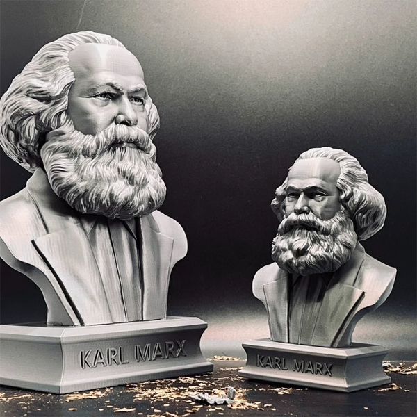 146mm Karl Marx, Resin Model Bust Kit, Historical Theme, Unassembled and Unpainted