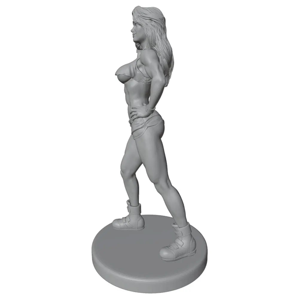1/24 Athletic Pin-up, Resin Model Figure Kit, Unassembled and Unpainted
